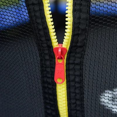 Outsunny Φ5FT Kids Trampoline With Enclosure Net Steel Frame Indoor Outdoor Round Bouncer Rebounder Age 3 To 6 Years Old 5 Outsunny Φ5FT Kids Trampoline With Enclosure Net Steel Frame Indoor Outdoor Round Bouncer Rebounder Age 3 To 6 Years Old - Image 5