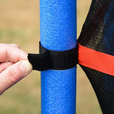 Outsunny Φ5FT Kids Trampoline With Enclosure Net Steel Frame Indoor Outdoor Round Bouncer Rebounder Age 3 To 6 Years Old 4 Outsunny Φ5FT Kids Trampoline With Enclosure Net Steel Frame Indoor Outdoor Round Bouncer Rebounder Age 3 To 6 Years Old - Image 4