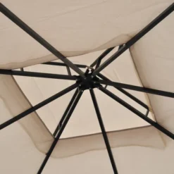 Outsunny 10'x10' Outdoor Patio Gazebo Canopy Metal Canopy Tent With 2-Tier Roof And Mesh Netting For Backyard -OUTSUNNY Sales Store GUEST 0725beea e96e 4609 b372 e07fb5cc39f8
