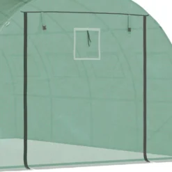 Outsunny Walk-in Tunnel Greenhouse With 2 Zippered Mesh Doors Upgraded Hot House, Green, 13' X 10' X 6.5' -OUTSUNNY Sales Store GUEST 0942f4bd 751f 4d36 b00d 0ac0395e2c60
