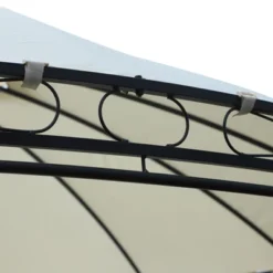 Outsunny 11.5' Steel Outdoor Patio Gazebo Canopy With Double Roof Romantic Round Design & Included Side Curtains -OUTSUNNY Sales Store GUEST 0979b341 18a8 449a 9f46 98bdef5b5dff