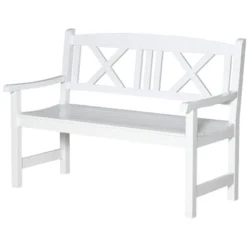 Outsunny 2-Seater Wooden Garden Bench, 4FT Outdoor Patio Loveseat With Unique X-Shape Back For Yard, Lawn, Porch 9 Outsunny 2-Seater Wooden Garden Bench, 4FT Outdoor Patio Loveseat With Unique X-Shape Back For Yard, Lawn, Porch -OUTSUNNY Sales Store GUEST 0ac1fdff 3d52 468d 89bd 0cef2d2ab52f