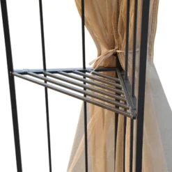 Outsunny 10' X 10' Steel Outdoor Patio Gazebo Canopy With Removable Mesh Curtains, Display Shelves, & Steel Frame -OUTSUNNY Sales Store GUEST 0d91d556 8f7e 4512 9159 e0158876425d