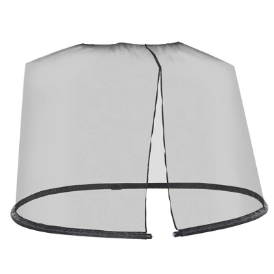 Outsunny 7.5' Outdoor Patio Mesh Screen For Umbrellas Screen Net With Canopy House With Woven Net, Black 3 Outsunny 7.5' Outdoor Patio Mesh Screen For Umbrellas Screen Net With Canopy House With Woven Net, Black - Image 3