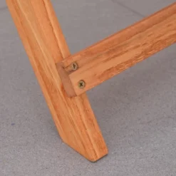 Outsunny 3 Piece Folding Patio Bistro Set, Wooden Outdoor Chairs And Table Set, Garden Dining Furniture For Poolside, Balcony, Teak -OUTSUNNY Sales Store GUEST 116fac75 1dd1 4946 a192 765da88662dc