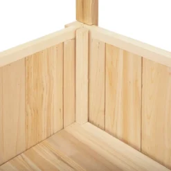 Outsunny 47'' Wooden Raised Garden Bed With Trellis, Coutryside Style Elevated Planter Stand With Open Storage Shelf For Vegetables, Herbs, Flowers -OUTSUNNY Sales Store GUEST 1a675a30 b50b 40aa 9f16 c65bdeb2fa09