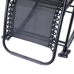 Outsunny Zero Gravity Reclining Rocking Chair, Lounge Rocker, Folding, Pillow, Side Tray, Cup And Phone Holder -OUTSUNNY Sales Store GUEST 1aa7c591 254c 4790 afc0 103ddb3f9766