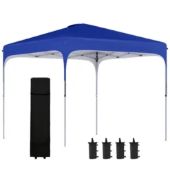 Outsunny 8' X 8' Pop Up Canopy, Foldable Gazebo Tent With Carry Bag With Wheels And 4 Leg Weight Bags For Outdoor Garden Patio Party 14 Outsunny 8' X 8' Pop Up Canopy, Foldable Gazebo Tent With Carry Bag With Wheels And 4 Leg Weight Bags For Outdoor Garden Patio Party -OUTSUNNY Sales Store GUEST 24bfc321 cd78 40e2 a8fa 321795644427