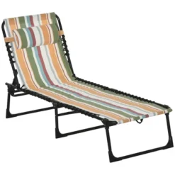 Outsunny Outdoor Folding Chaise Lounge Chair Portable Lightweight Reclining Garden Sun Lounger With 4-Position Adjustable Backrest For Patio, Deck, And Poolside -OUTSUNNY Sales Store GUEST 26696bb7 11f1 47b1 a418 2890f5f0c8dc