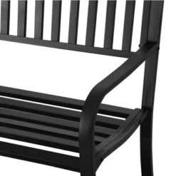 Outsunny 50" Garden Park Bench, Slatted Steel Outdoor Decorative Loveseat For Patio Lawn 8 Outsunny 50" Garden Park Bench, Slatted Steel Outdoor Decorative Loveseat For Patio Lawn -OUTSUNNY Sales Store GUEST 3250718d 4b7e 41fa 8a0a bfa5c3f7dcbf