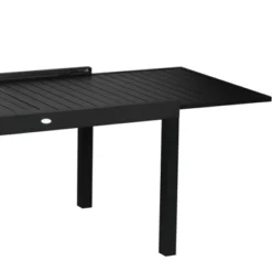 Outsunny 9-Piece Patio Dining Set For 8, Expandable Outdoor Table, Folding And Reclining Padded High Back Chairs, Aluminum Frames, Mesh Seats, Black -OUTSUNNY Sales Store GUEST 32b41907 9034 4569 b873 5b180c543f89