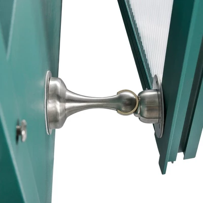 Outsunny Walk-in Plant Polycarbonate Greenhouse With Temperature Controlled Window Hobby Greenhouse For Backyard/Outdoor 6 Outsunny Walk-in Plant Polycarbonate Greenhouse With Temperature Controlled Window Hobby Greenhouse For Backyard/Outdoor - Image 6