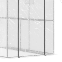 Outsunny 47.25" X 73.25" X 74.25" Walk-in Greenhouse, Outdoor Portable Plant Growing Area With Mesh Protected Roll-up Door & Window, 4 Shelves, White 9 Outsunny 47.25" X 73.25" X 74.25" Walk-in Greenhouse, Outdoor Portable Plant Growing Area With Mesh Protected Roll-up Door & Window, 4 Shelves, White -OUTSUNNY Sales Store GUEST 37fa3090 a5a3 434d bc26 5441d78c8d65