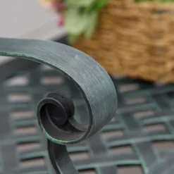 Outsunny Cast Aluminium Garden Bench 2 Seater Antique Loveseat For Outdoor Patio Porch Park, Verdigris -OUTSUNNY Sales Store GUEST 38626585 057d 4b1d a6d2 e0bf2b453ba4