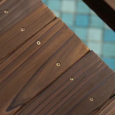 Outsunny 4.7' Garden Bridge, Arc Wood Footbridge, Decorative Pond Bridge With Side Rails 5 Outsunny 4.7' Garden Bridge, Arc Wood Footbridge, Decorative Pond Bridge With Side Rails - Image 5