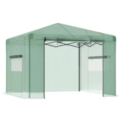 OutsunnyPortable Pop-up Walk-in Greenhouse With Roll-up Door 18 OutsunnyPortable Pop-up Walk-in Greenhouse With Roll-up Door -OUTSUNNY Sales Store GUEST 396efdea e81a 4b76 93c7 4399e75f28f9