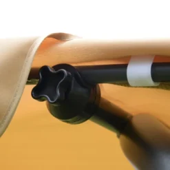 Outsunny 2-Person Porch Swing, Outdoor Patio Swing Bench With Adjustable Tilt Canopy, Cup Holder And Storage Tray, Steel Frame, Brown -OUTSUNNY Sales Store GUEST 3c333d38 fc53 4aa0 8c26 c0dd8ca4ae46