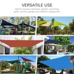 Outsunny 20' X 16' Sun Shade Sail Rectangle Sail Shade Canopy For Outdoor Patio Deck Yard -OUTSUNNY Sales Store GUEST 432c4a6b 25ba 430f a62d 09cd919b67cc
