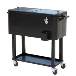 Outsunny 80 QT Rolling Cooling Bins Ice Chest On Wheels Outdoor Stand Up Drink Cooler Cart For Party 14 Outsunny 80 QT Rolling Cooling Bins Ice Chest On Wheels Outdoor Stand Up Drink Cooler Cart For Party -OUTSUNNY Sales Store GUEST 47ba7d2a 9d4f 4087 ba5b ba5fdf974372