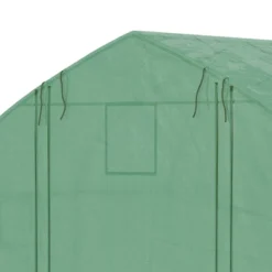 Outsunny Walk-in Tunnel Greenhouse With Zippered Mesh Doors & Roll-up Sidewalls, Upgraded Hot House, Green, 11.5' X 10' X 6.5' -OUTSUNNY Sales Store GUEST 4a84f37a 4d48 417f 8f98 324ac42e51ce