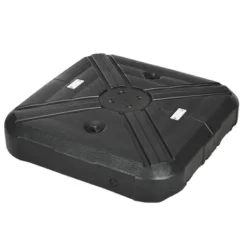 Outsunny Cantilever Patio Umbrella Base With Wheels, Sand, Or Water Filled Offset Umbrella Stand Weights With Cross Base, Black -OUTSUNNY Sales Store GUEST 512b9c43 3fea 4c91 bd1b 7d1d05fe03c2