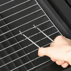 Outsunny 4-in-1 Fire Pit, BBQ Grill, Ice Bucket, Garden Table, With Cooking Grate, Log Grate & Waterproof Cover, Fireplace With Spark Screen & Poker -OUTSUNNY Sales Store GUEST 52fc4e01 e052 4b69 981d f6fb9cbf4f74