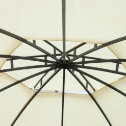 Outsunny 11.5' Steel Outdoor Patio Gazebo Canopy With Double Roof Romantic Round Design & Included Side Curtains -OUTSUNNY Sales Store GUEST 56f4af68 b7ea 45c5 9371 14734e48e910