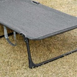 Outsunny Outdoor Folding Chaise Lounge Chair, Mesh Fabric Pool Chair With Adjustable Backrest, Pillow And Cup Holder For Poolside, Deck, Gray -OUTSUNNY Sales Store GUEST 5929bae2 40e3 44f9 8e85 fa1c356c2ec4