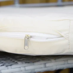 Outsunny 3-Piece Patio Rattan Chair And Table Furniture Set, Outdoor Bistro Set With Two Chairs And Coffee Table For Garden, Or Backyard -OUTSUNNY Sales Store GUEST 5b3dec6e a8f1 463a b4b1 b88812ea6624