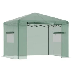 OutsunnyPortable Pop-up Walk-in Greenhouse With Roll-up Door 19 OutsunnyPortable Pop-up Walk-in Greenhouse With Roll-up Door -OUTSUNNY Sales Store GUEST 5bc8b24a c977 4eba 9218 c086e7a20b73