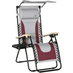 Outsunny Zero Gravity Folding Reclining Chair, Outdoor Steel Lounger Chair With Padded Fabric, Cup Holder, Shade Cover, And Headrest For Poolside, Events, And Camping 14 Outsunny Zero Gravity Folding Reclining Chair, Outdoor Steel Lounger Chair With Padded Fabric, Cup Holder, Shade Cover, And Headrest For Poolside, Events, And Camping -OUTSUNNY Sales Store GUEST 6d82be95 6452 44f6 a486 818618df1005
