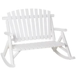 Outsunny Wooden Rocking Chair, Indoor Outdoor Porch Rocker With Slatted Design, High Back For Backyard, Garden 13 Outsunny Wooden Rocking Chair, Indoor Outdoor Porch Rocker With Slatted Design, High Back For Backyard, Garden -OUTSUNNY Sales Store GUEST 6eba0848 3e31 4265 ae89 dec61e8c79a3