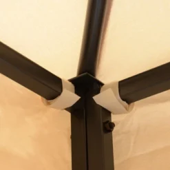 Outsunny 10' X 10’ Steel Outdoor Patio Gazebo Canopy With Privacy Mesh Curtains, Weather-Resistant Roof, & Storage Trays -OUTSUNNY Sales Store GUEST 6f2d7c19 594e 4701 a309 7208b9ccf145