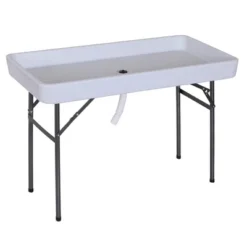 Outsunny 4FT Portable Folding Fish Fillet Cleaning Table Camping Picnic Ice Party Desk With Sink 7 Outsunny 4FT Portable Folding Fish Fillet Cleaning Table Camping Picnic Ice Party Desk With Sink -OUTSUNNY Sales Store GUEST 6fcc2d75 e290 4878 b2fc 65719cb19b7b