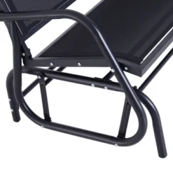 Outsunny 2-Person Outdoor Glider Bench Patio Double Swing Rocking Chair Loveseat W/Power Coated Steel Frame For Backyard Garden Porch 15 Outsunny 2-Person Outdoor Glider Bench Patio Double Swing Rocking Chair Loveseat W/Power Coated Steel Frame For Backyard Garden Porch -OUTSUNNY Sales Store GUEST 714326d8 4dd3 4b43 bf7a 5dd272a668fc