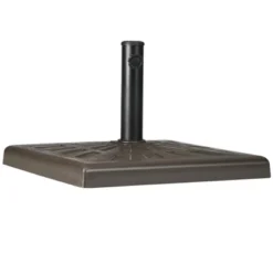Outsunny 42lbs Resin Patio Umbrella Base, 20" Square Outdoor Umbrella Stand Holder For Parasol Poles 1.26", 1.5", And 1.9" Dia, Brown 8 Outsunny 42lbs Resin Patio Umbrella Base, 20" Square Outdoor Umbrella Stand Holder For Parasol Poles 1.26", 1.5", And 1.9" Dia, Brown -OUTSUNNY Sales Store GUEST 72018a34 af11 49f0 8c35 69b3f00e4cf5