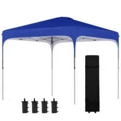 Outsunny 8' X 8' Pop Up Canopy, Foldable Gazebo Tent With Carry Bag With Wheels And 4 Leg Weight Bags For Outdoor Garden Patio Party 11 Outsunny 8' X 8' Pop Up Canopy, Foldable Gazebo Tent With Carry Bag With Wheels And 4 Leg Weight Bags For Outdoor Garden Patio Party -OUTSUNNY Sales Store GUEST 7cc33749 7c8f 402b 8ae8 45966c532f3d