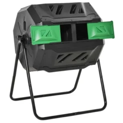 Outsunny Tumbling Compost Bin Outdoor 360° Dual Chamber Rotating Composter 43 Gallon -OUTSUNNY Sales Store GUEST 81b0d61f df10 4a47 a853 01fd3446326a