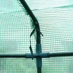 Outsunny Walk-in Greenhouse Outdoor 3 Tier 10 Shelf Warm House Garden Hexagonal Hot House With Roll-Up Zipper Door & Steel Frame -OUTSUNNY Sales Store GUEST 85499d34 615f 4479 9869 0b9dfca714f6