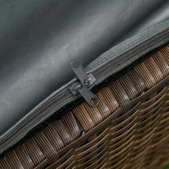 Outsunny Patio Wicker Storage Bench, Cushioned Outdoor PE Rattan Patio Furniture, Assisted Easy Open, Two-In-One Seat Box With Handles Seat, Red -OUTSUNNY Sales Store GUEST 854a1aa4 132b 4643 b9c3 e80a485152f8