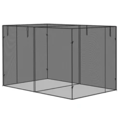 Outsunny 10 X 6.5ft Crop Cages For Garden, Plant Protectors From Animals, With Two Zippered Doors, Storage Bag And 6 Ground Stakes, Black -OUTSUNNY Sales Store GUEST 856a772b 821b 4d7d 8e92 6c4981227829