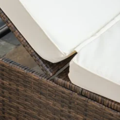 Outsunny 9-Piece Outdoor Patio Sectional Furniture Set, Cushions, Pillows, 2 Reclining Chaise, Outdoor Coffee Table, Wicker Sofa Set, Cushions, Beige -OUTSUNNY Sales Store GUEST 86ec26e5 d450 4ecc 83e7 6db05b6a4b2e