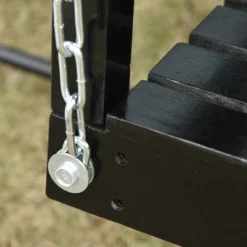 Outsunny 2-Seater Hanging Porch Swing Outdoor Patio Swing Chair Seat With Slatted Build And Chains, 440lbs Weight Capacity -OUTSUNNY Sales Store GUEST 89b51951 e4b6 4fa7 80ae b9f69cb7bfc0