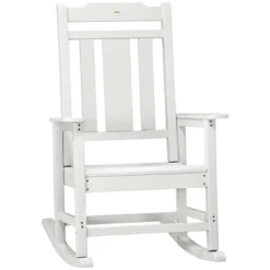 Outsunny Outdoor Rocking Chair, Traditional Slatted Porch Rocker, With Armrests, Fade-Resistant Waterproof HDPE For Indoor & Outdoor 15 Outsunny Outdoor Rocking Chair, Traditional Slatted Porch Rocker, With Armrests, Fade-Resistant Waterproof HDPE For Indoor & Outdoor -OUTSUNNY Sales Store GUEST 8e3ad814 d3cd 48bb b5ef c1ac878ace29