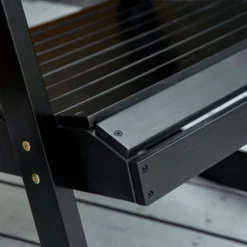 Outsunny Wooden Rocking Chair Set, 2-Piece Outdoor Porch Rocker With Foldable Table For Patio, Backyard And Garden -OUTSUNNY Sales Store GUEST 924a4cb5 f04d 4794 98ab a180836f2b38