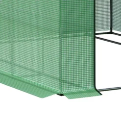 Outsunny Walk-in Greenhouse For Outdoors With Roll-up Zipper Door, 18 Shelves, PE Cover, Heavy Duty Humidity Seal, 95.25" X 70.75" X 82.75" -OUTSUNNY Sales Store GUEST 93ef5539 cf04 42b0 a01c bf9e6fec3bf5