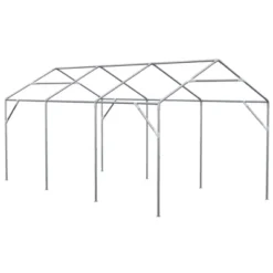 Outsunny 10ft X 20ft Party Tent & Carport, Portable Garage Outdoor Canopy Tent With Removable Sidewalls And Windows -OUTSUNNY Sales Store GUEST 992ee904 5e8f 4b0c b218 34e66c4e6f5c