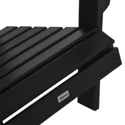 Outsunny Plastic Adirondack Chair, Outdoor Fire Pit Seating HDPE Lounger Chair With Cup Holder, High Back And Wide Seat For Patio, Backyard, Garden, Lawn -OUTSUNNY Sales Store GUEST 9cadba07 f2a6 4fa5 881f 9773fd2fa705