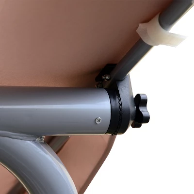 Outsunny 3 Person Patio Swing Seats, Porch Swing With Stand And Adjustable Canopy Outdoor Swing Chair Bench For Garden, Poolside 7 Outsunny 3 Person Patio Swing Seats, Porch Swing With Stand And Adjustable Canopy Outdoor Swing Chair Bench For Garden, Poolside - Image 7