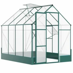 Outsunny Walk-in Plant Polycarbonate Greenhouse With Temperature Controlled Window Hobby Greenhouse For Backyard/Outdoor 14 Outsunny Walk-in Plant Polycarbonate Greenhouse With Temperature Controlled Window Hobby Greenhouse For Backyard/Outdoor -OUTSUNNY Sales Store GUEST a2dd7578 91dd 43ce 8ab6 ea190a80ad67